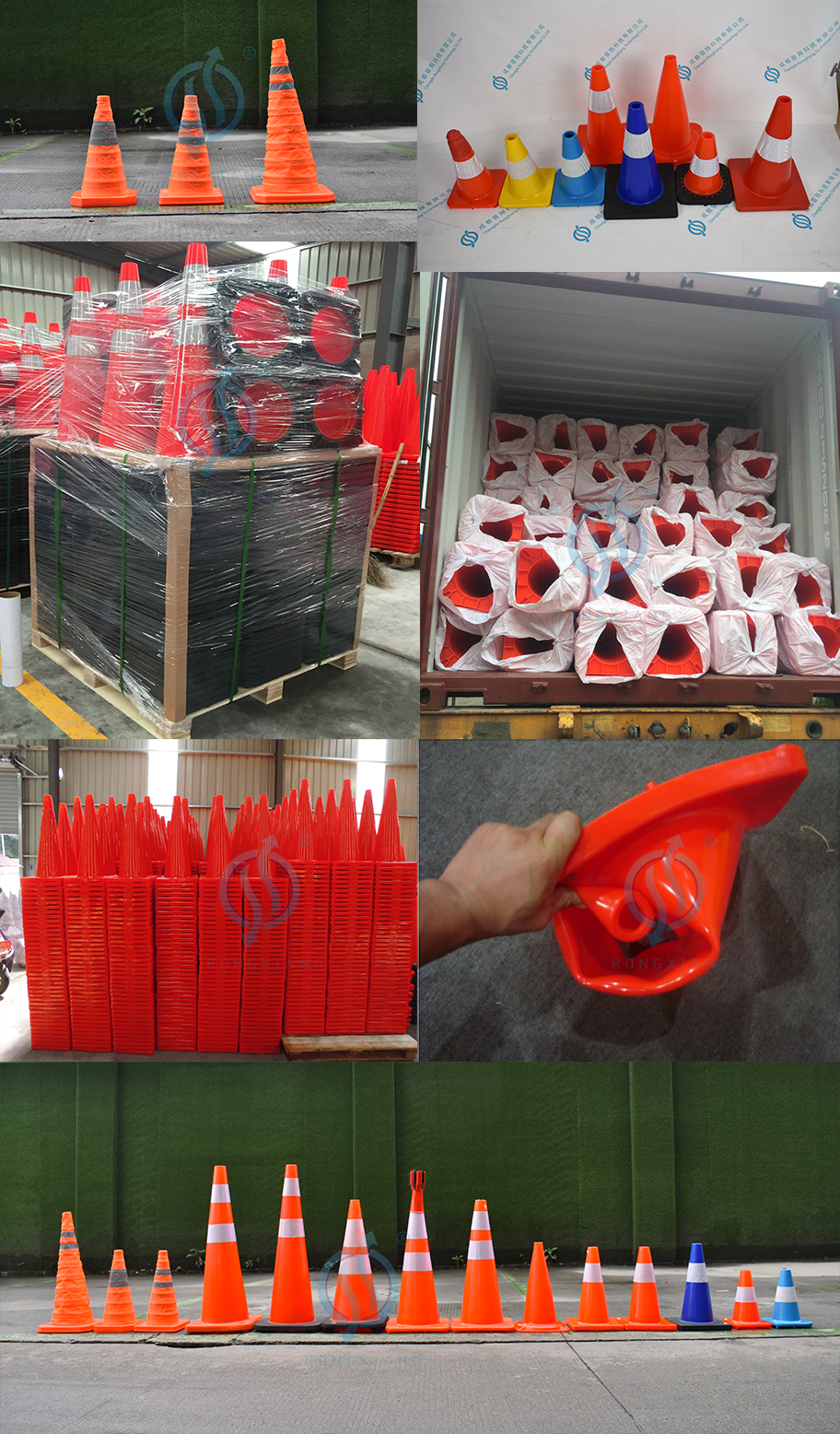 700mm Durable Warning Cone