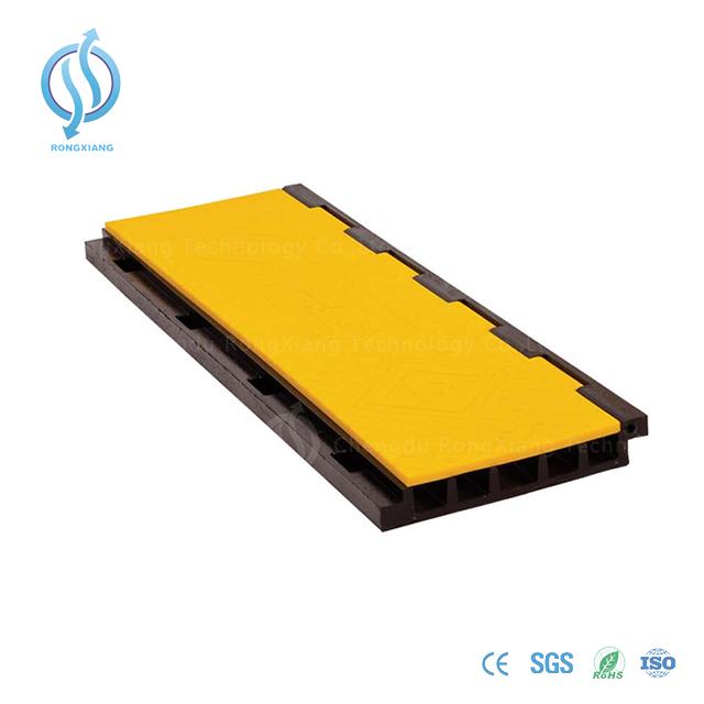 Traffic PVC cable protector for pedestrian protection