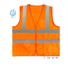 Safety Reflective Vest with Zip Off Sleeves for Cycling