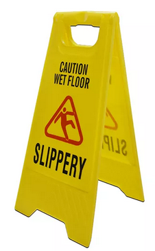 Floor caution