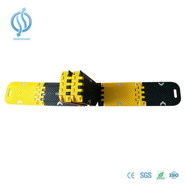PU safety driveway speed hump manufacturing quality and testing