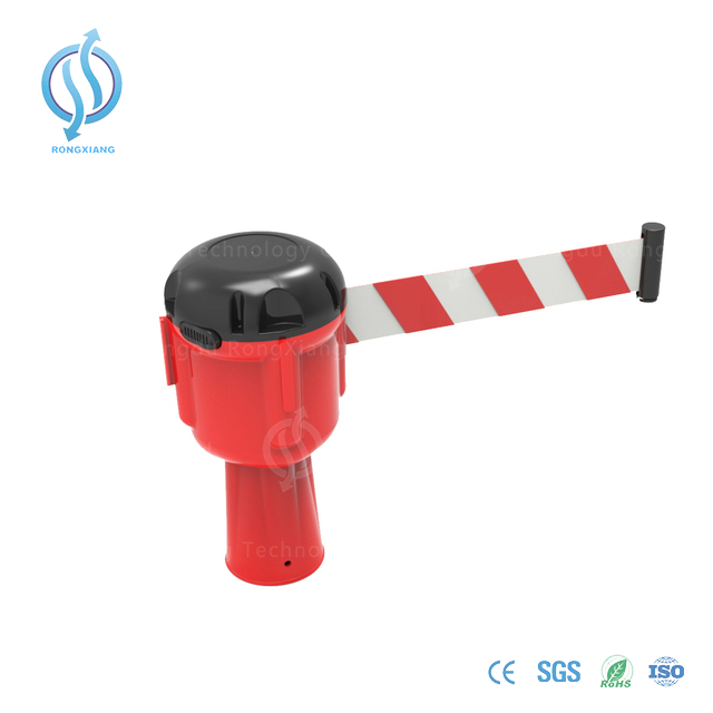 High-Visibility Cone Topper Retractable Belt Barrier