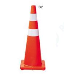90CM PVC Traffic Cone for The Peruvian Market