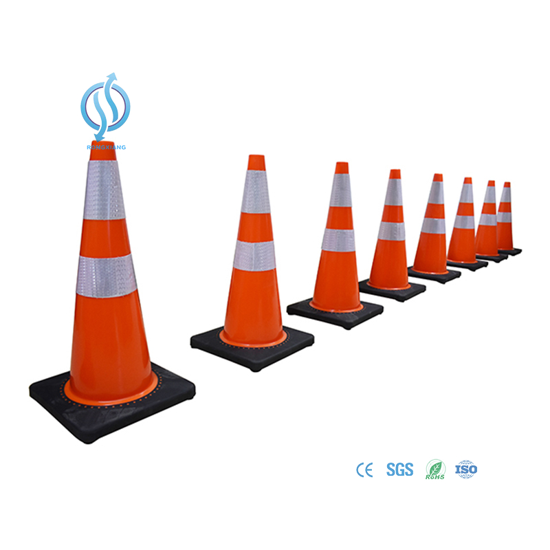 Inflatable Black Traffic Cone for Highway