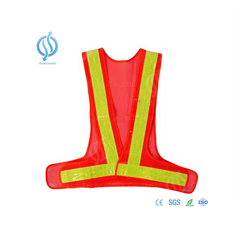 Stylish Reflective Vest with Led Lights for Cycling
