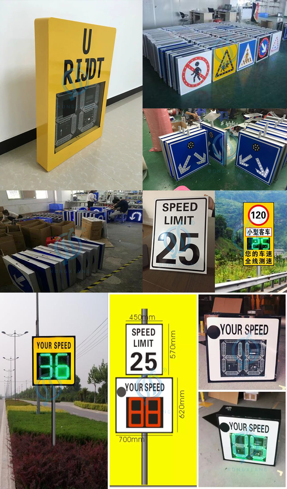 Radar Speed Limit Sign Installation