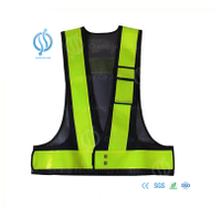 Stylish Reflective Vest with Led Lights for Cycling