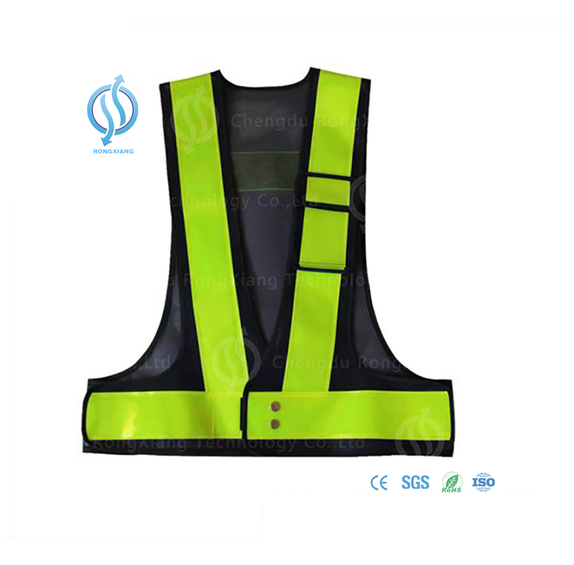 New Reflective Vest with Led Lights for Bike Riding