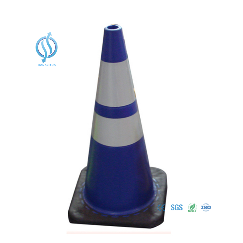 Flexible Purple Traffic Cone for Highway